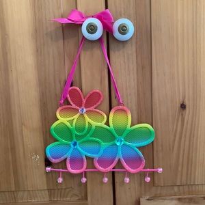 Flower Design Earring and Necklace Holder